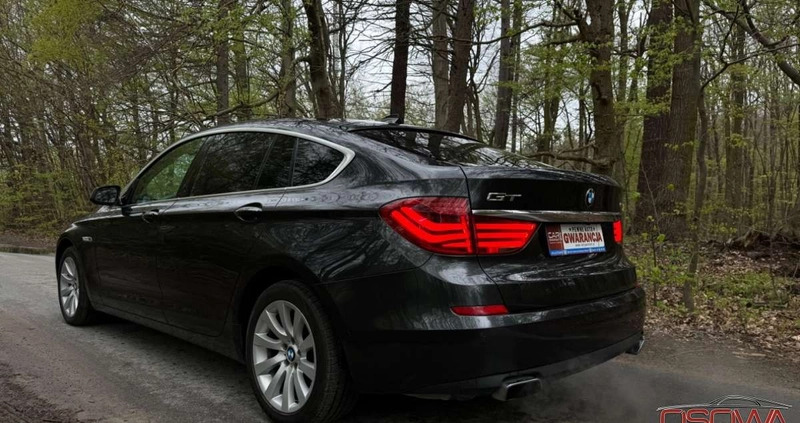 BMW 5GT cena 69777 przebieg: 98000, rok produkcji 2011 z Trzebnica małe 781